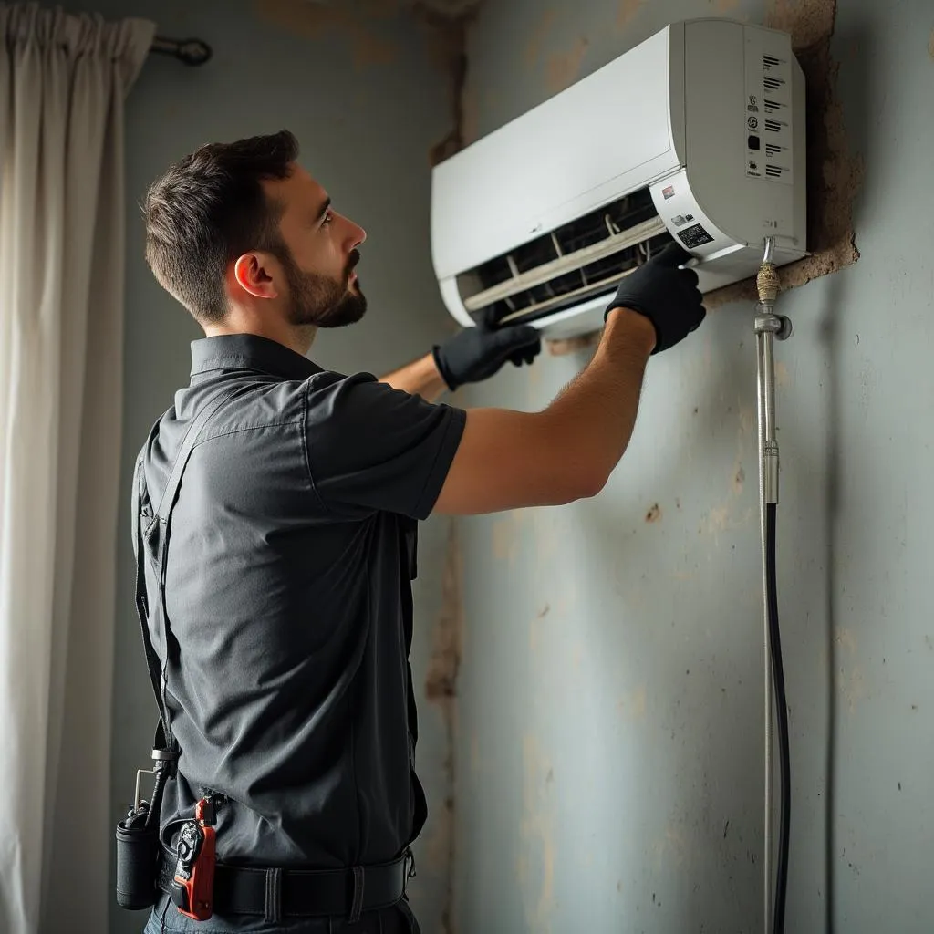 Reparación de aires acondicionados