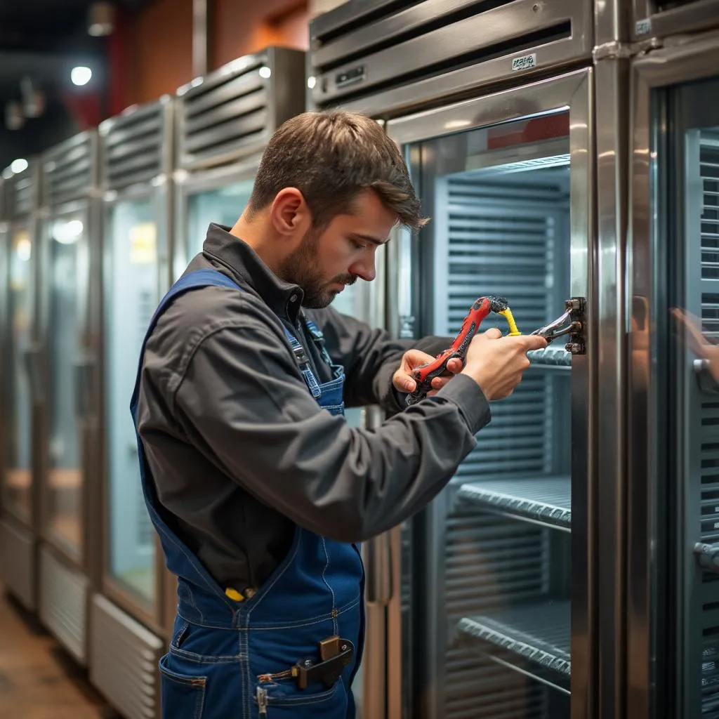 Reparación de refrigerador comercial